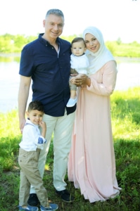 Dr. Mourad and his family