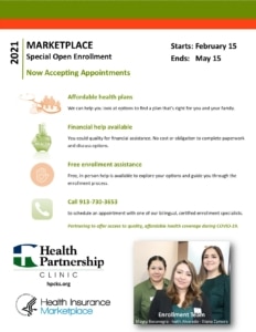 Special Marketplace Health Insurance Open Enrollment (English)