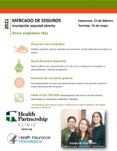 Special Marketplace Health Insurance Open Enrollment (Spanish)